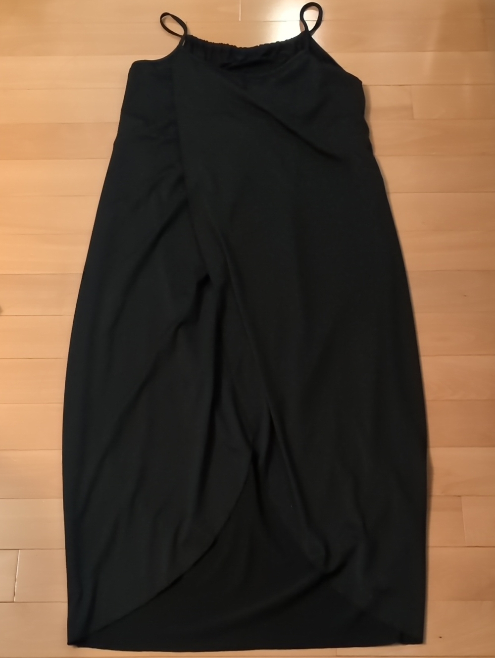 Black Dress with Spaghetti Straps
